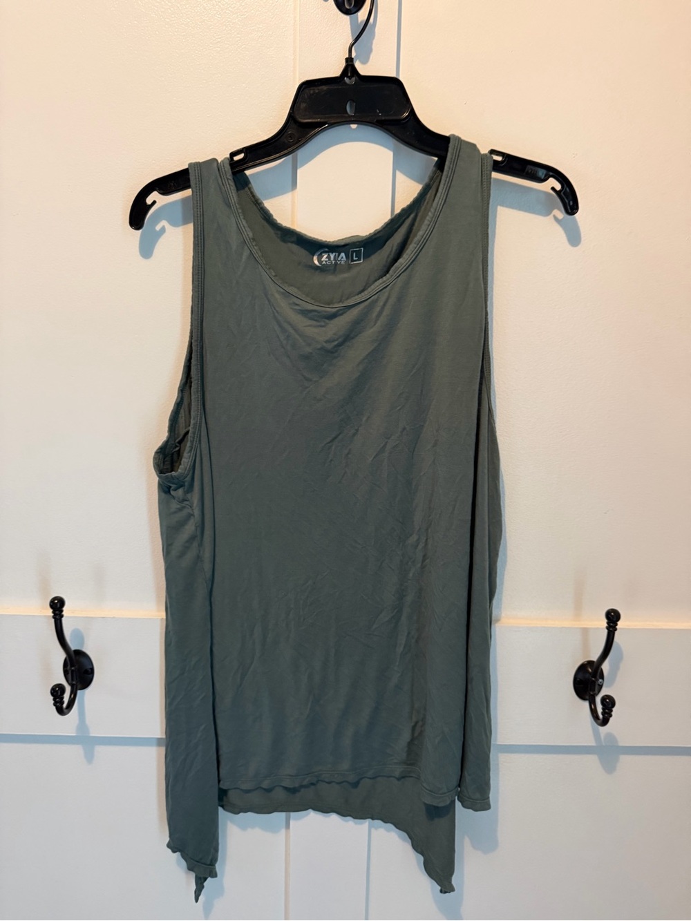 ZYIA Olive Green Lightweight Tank Top